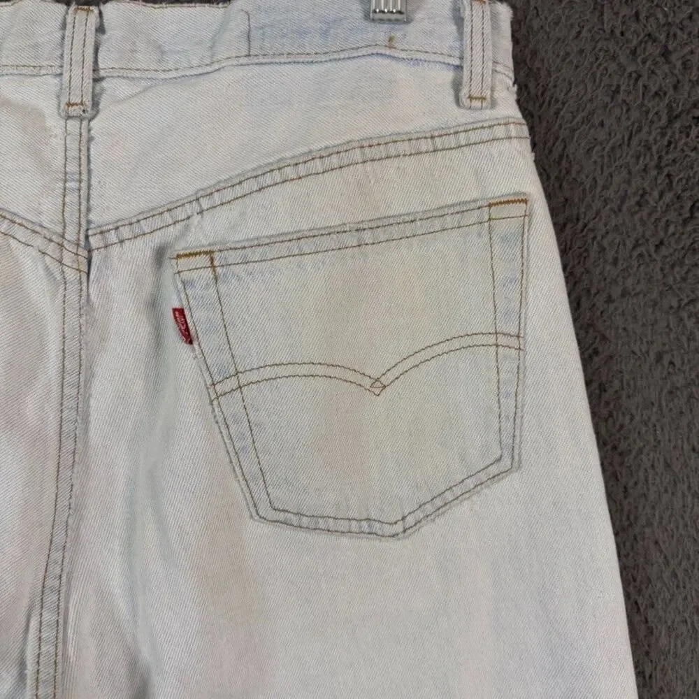 Vtg Levis 501 Jeans Mens 34x30 (Fits 31x29) Blue Stone Wash Made in USA 90s